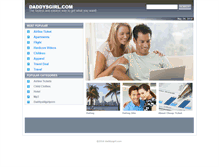 Tablet Screenshot of daddysgirl.com